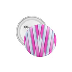 Geometric 3d Design Pattern Pink 1 75  Buttons by Celenk