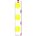 Polka Dots Spots Pattern Seamless Large Book Marks Front