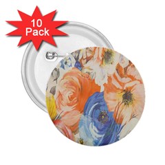 Texture Fabric Textile Detail 2 25  Buttons (10 Pack)  by Celenk