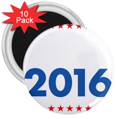 Wtf? 2016 3  Magnets (10 Pack)  by dreiser