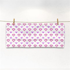 Pixel Hearts Cosmetic Storage Cases by jumpercat