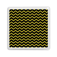 Yellow Chevron Memory Card Reader (square)  by jumpercat