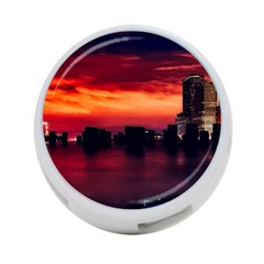 New York City Urban Skyline Harbor 4-port Usb Hub (two Sides)  by BangZart