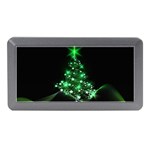 Christmas Tree Background Memory Card Reader (Mini) Front