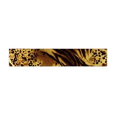 Pattern Tiger Stripes Print Animal Flano Scarf (mini) by BangZart
