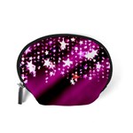 Background Christmas Star Advent Accessory Pouches (Small)  Back