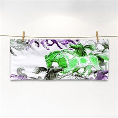 Horse Horses Animal World Green Cosmetic Storage Cases by BangZart