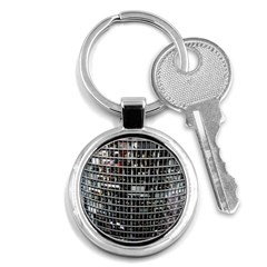 Skyscraper Glass Facade Offices Key Chains (round)  by BangZart