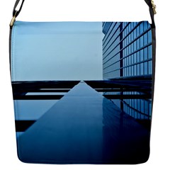 Architecture Modern Building Facade Flap Messenger Bag (s) by BangZart