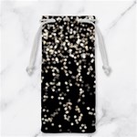 Christmas Bokeh Lights Background Jewelry Bag Front
