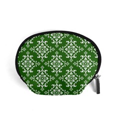 St Patrick S Day Damask Vintage Accessory Pouches (small)  by BangZart