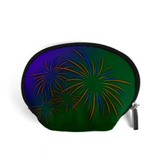 Sylvester New Year S Day Year Party Accessory Pouches (small)  by BangZart