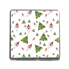 Christmas Santa Claus Decoration Memory Card Reader (square) by BangZart