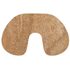 Rock Tile Marble Structure Travel Neck Pillows by Celenk