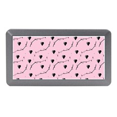 Love Hearth Pink Pattern Memory Card Reader (mini) by Celenk