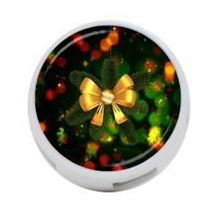 Christmas Celebration Tannenzweig 4-port Usb Hub (two Sides)  by Celenk