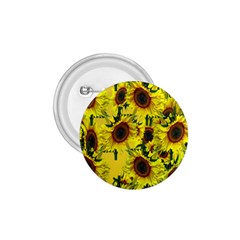 Sun Flower Pattern Background 1 75  Buttons by Celenk