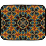 Tapestry Pattern Double Sided Fleece Blanket (Mini)  35 x27  Blanket Back