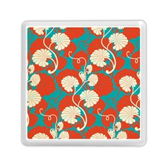 Floral Asian Vintage Pattern Memory Card Reader (square)  by NouveauDesign