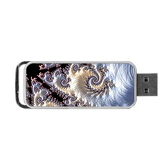 Fractal Art Design Fantasy 3d Portable Usb Flash (one Side) by Celenk