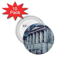 Storm Rain Lightning Weather 1 75  Buttons (10 Pack) by Celenk