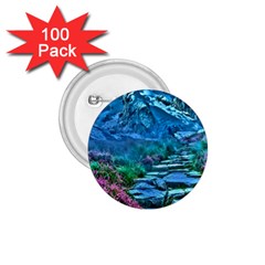Pathway Nature Landscape Outdoor 1 75  Buttons (100 Pack)  by Celenk