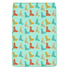 Blue Orange Boots Flap Covers (l)  by snowwhitegirl