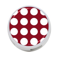 Big Dot Red 4-port Usb Hub (one Side) by snowwhitegirl