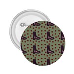 Deer Boots Green 2.25  Buttons Front