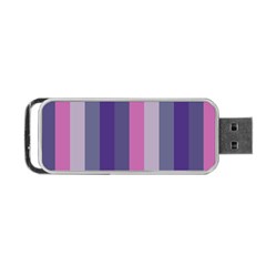 Concert Purples Portable Usb Flash (two Sides) by snowwhitegirl