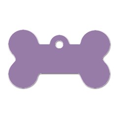Grape Light Dog Tag Bone (two Sides) by snowwhitegirl
