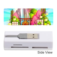 Zen Garden Japanese Nature Garden Memory Card Reader (stick)  by Nexatart