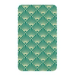 Teal,beige,art Nouveau,vintage,original,belle Époque,fan Pattern,geometric,elegant,chic Memory Card Reader by NouveauDesign