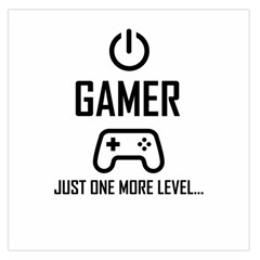 Gamer Large Satin Scarf (square) by Valentinaart