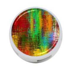 Color Abstract Background Textures 4-port Usb Hub (one Side) by Nexatart