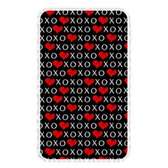 Xoxo Valentines Day Pattern Memory Card Reader by Valentinaart
