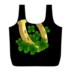  St  Patricks Day  Full Print Recycle Bags (l)  by Valentinaart