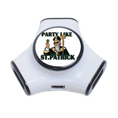  St  Patricks Day  3-port Usb Hub by Valentinaart