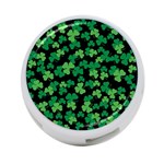 St. Patricks day clover pattern 4-Port USB Hub (One Side) Front