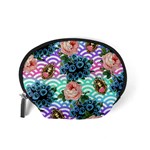 Floral Waves Accessory Pouches (Small)  Back