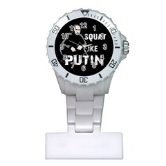 Squat Like Putin Plastic Nurses Watch by Valentinaart