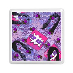 Purlpe Retro Pop Memory Card Reader (square)  by snowwhitegirl