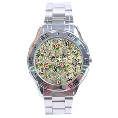 Angel Floral Stainless Steel Analogue Watch by snowwhitegirl