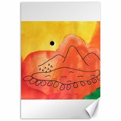 Mountains Canvas 12  X 18   by snowwhitegirl