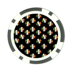 Irish Clover Poker Chip Card Guard (10 Pack) by Valentinaart