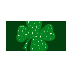 Sparkly Clover Yoga Headband by Valentinaart