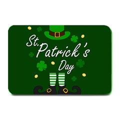 St Patricks Leprechaun Plate Mats by Valentinaart