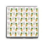 Easter Kawaii Pattern Memory Card Reader (Square) Front