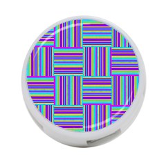 Geometric Textile Texture Surface 4-port Usb Hub (one Side) by Nexatart