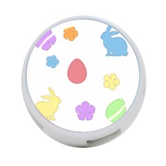 Easter Patches  4-port Usb Hub (one Side) by Valentinaart